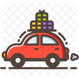 Travel Car  Icon