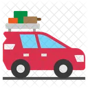Car Travel Camping Icon