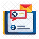Travel Chat Travel Email Booking Mail Icon