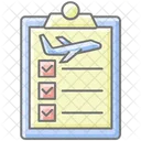 Travel Checklist Awesome Outline Icon Travel And Tour Icons Icon