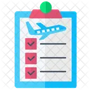 Travel Checklist Flat Icon Travel And Tour Icons Icon