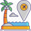 Travel Destination  Icon