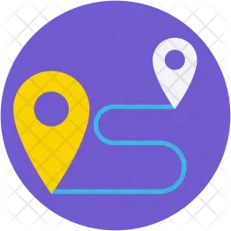 Travel Distance  Icon