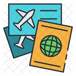 Travel Documents  Icon