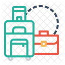 Travel Bag Tour Icon