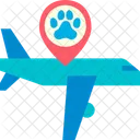 Travel Pet Airplane Icon