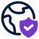 Travel Insurance Cover Safeguard Icon