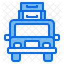 Car Baggage Transport Icon