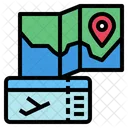 Ticket Map Pin Icon