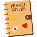 Travel Note Book Icon