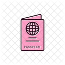 Travel Passport International Passport Icon