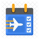Travel Plan  Icon