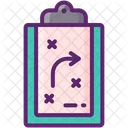 Travel Planing Strategy Plan Strategy Icon
