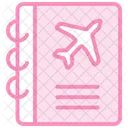 Travel Planning Duotone Line Icon アイコン