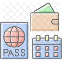 Travel Planning Awesome Outline Icon Travel And Tour Icons Icon