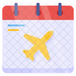 Travel Schedule  Icon