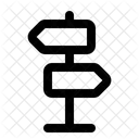 Directions Wayfinding Guidance Icon