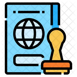 Travel Stamp  Icon