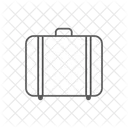 Travel Suitcase Icon Linear Style 아이콘