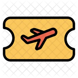 Travel Ticket  Icon