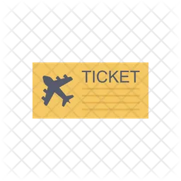 Travel Ticket  Icon