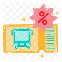 Travel ticket  Icon