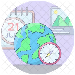 Travel Time  Icon