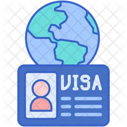 Travel Visa  Icon