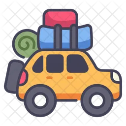 Traveling Car  Icon