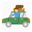 Traveling Car  Icon