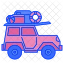 Traveling Car Icon
