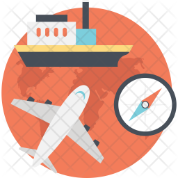Traveling Navigation Icon
