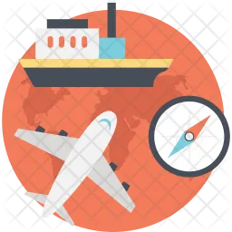 Traveling Navigation  Icon