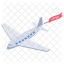 Travel Offer Traveling Offer Airplane Offer Icon