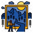 Traveling Photo Camping Image Picture Icon