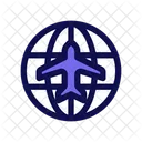 Traveler Journey Trip Icon