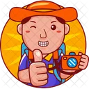 Travel Vacation Journey Icon