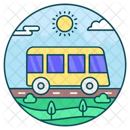 Travelling  Icon