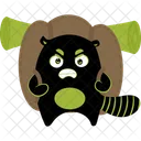 Black Monster Icon
