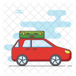 Travelling Car  Icon