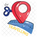 Travelling location  Icon
