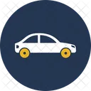 Travelling Via Car Auto Automobile Icon