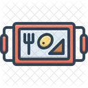 Tray Platter Service Icon