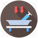 Syringe Tray Hospital Icon