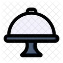 Food Plate Hand Icon