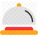 Tray Serving Flat Icon