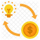 Tread Exchange Exchange Investment Icône