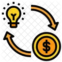 Tread Exchange Exchange Investment Icône