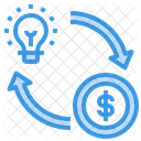 Tread Exchange Exchange Investment Icône