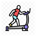 Treadmill Sport Equipment Icon